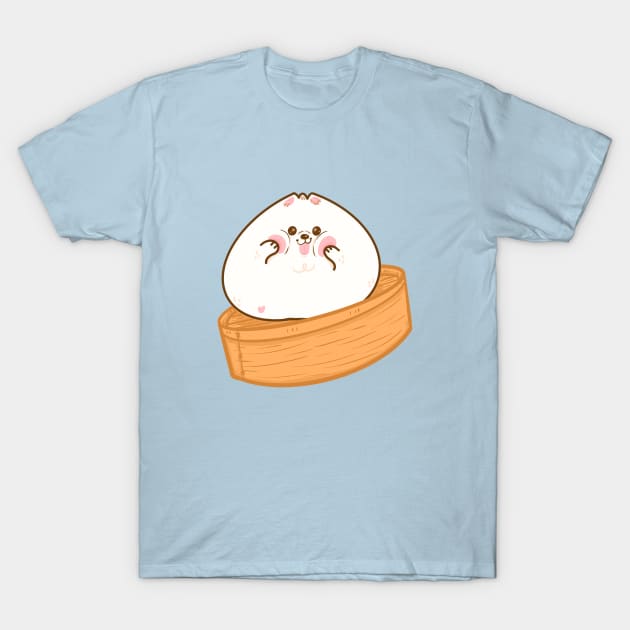 Fluffy Steamed Bao T-Shirt by Fluffymafi